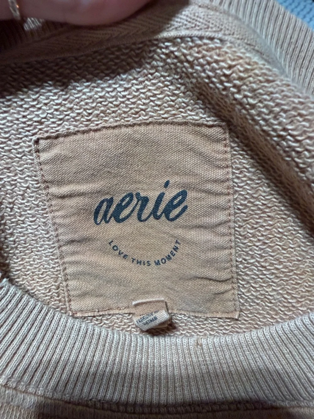aerie Tan "Sunday Scaries" Pullover Sweatshirt - Picture 3 of 5